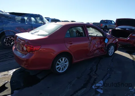 2010 Toyota Corolla Le from USA, damaged, VIN JTDBU4EEXA9109362